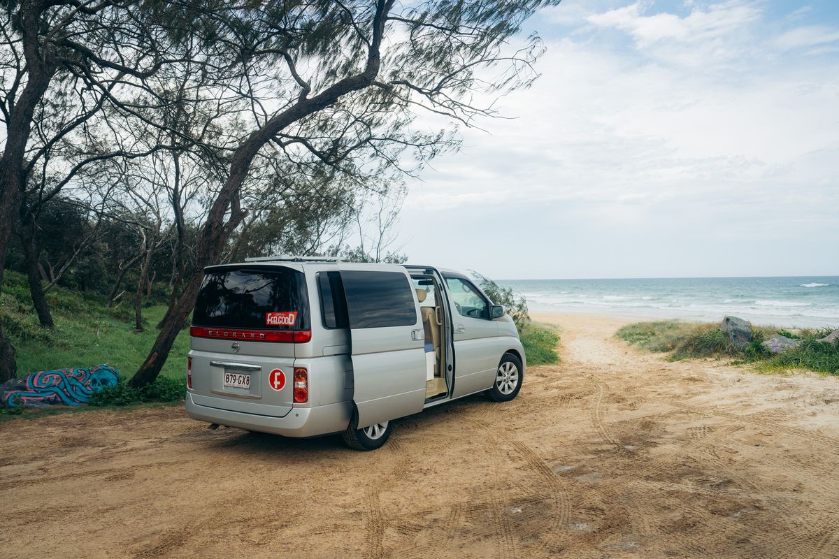 Johnny Feelgood Campervan on the East Coast, NSW