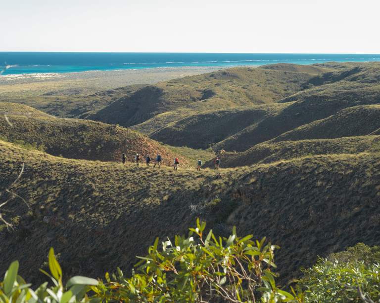 One of the Best Things to Do on an Exmouth Road Trip: The Sunset Reef & Range Overnight Trek