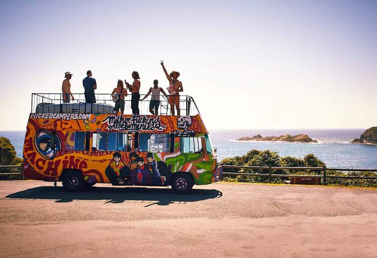 Queensland 2025 Events Road Trip: Wicked Campers Style