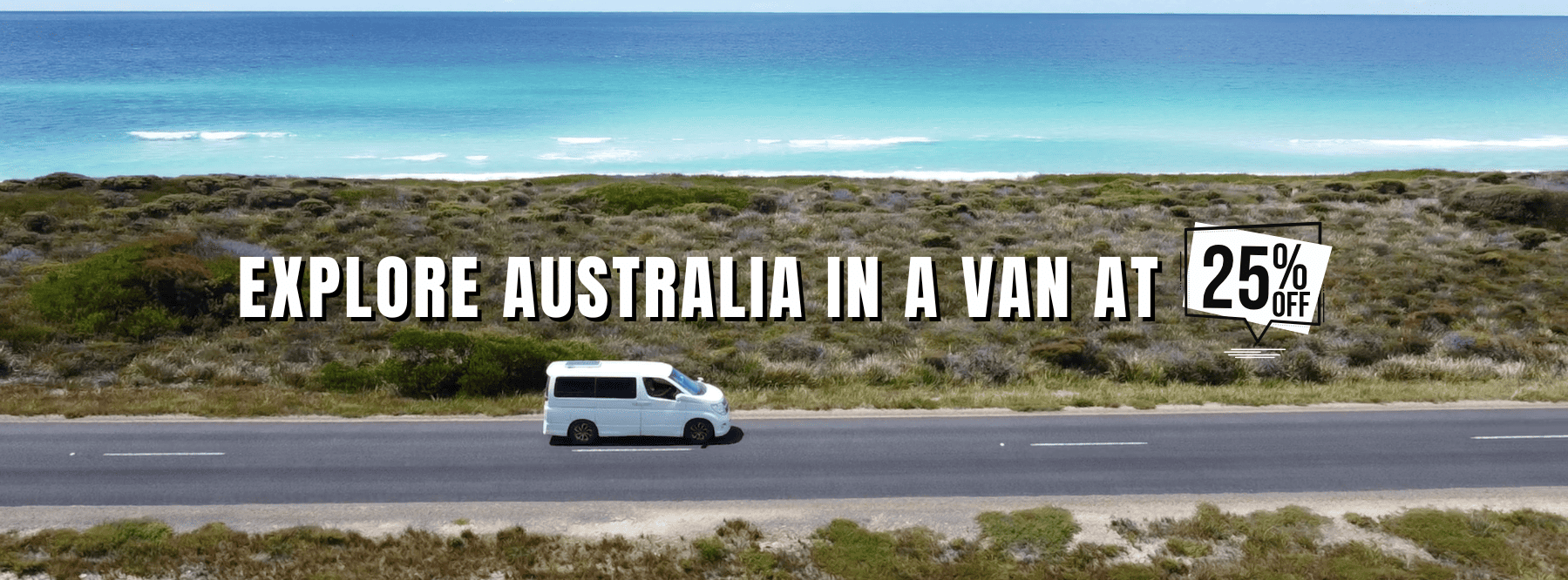 Spring Flash Sale - 25% off campervan hire across Australia