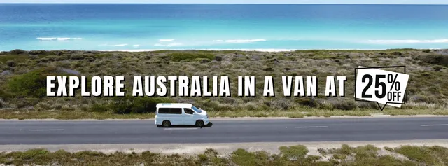 40% off campervan hire in Australia